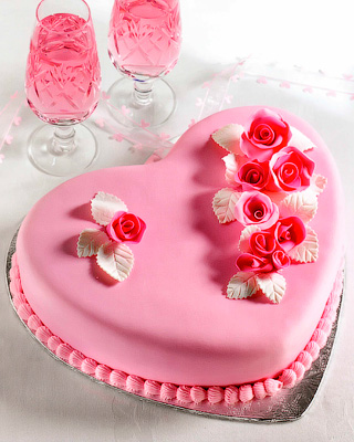 Торт ко Дню Валентина