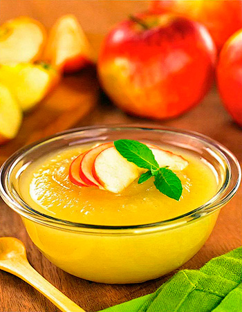 Яблочный соус - понижаем уровень холестерина в крови