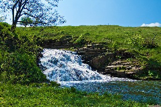 Водопад в Торезе