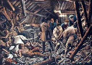 Самая масштабная трагедия на шахте Куррьера 10 марта 1906 года