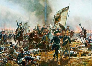 Сражение при Цорндорфе  1758 год  с русскими войсками стало одной из самых жестоких и кровопролитных битв Фридриха II