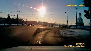 Огненный шар разорвался над Челябинском в 2013 году
