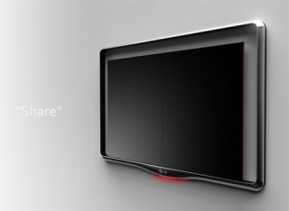 Телевизор этот будет состоять из двух частей  которые можно отделять друг от друга