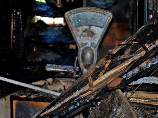 Пожар на улице Ленина 6 сентября 2012 года