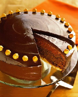 Шоколадный торт мусс