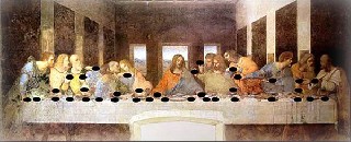 Леонардо да Винчи  «Тайная вечеря»  Ноты от Джованни Мария Пала   Тайные коды известных картин