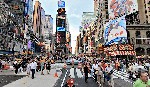 Таймс сквер центральная часть Манхэттена в Нью Йорке