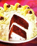 Американский торт «Красный бархат»